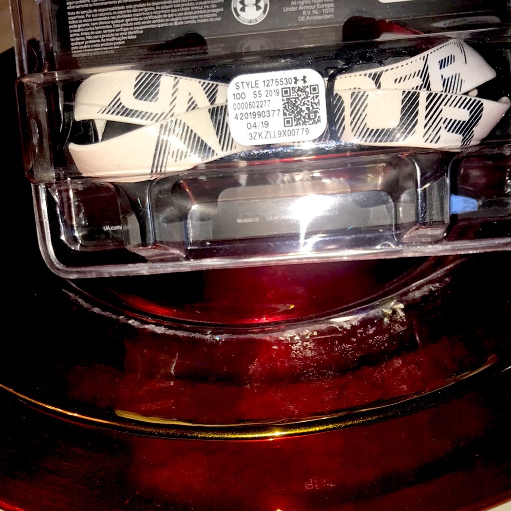 Gameday Armour | White Youths Chinstrap - Picture 5 of 5